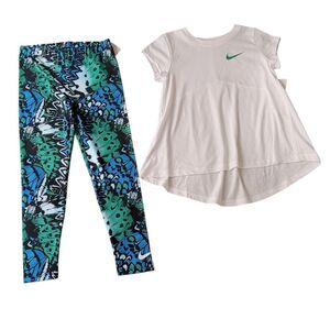 Nike Green and Blue Outfit